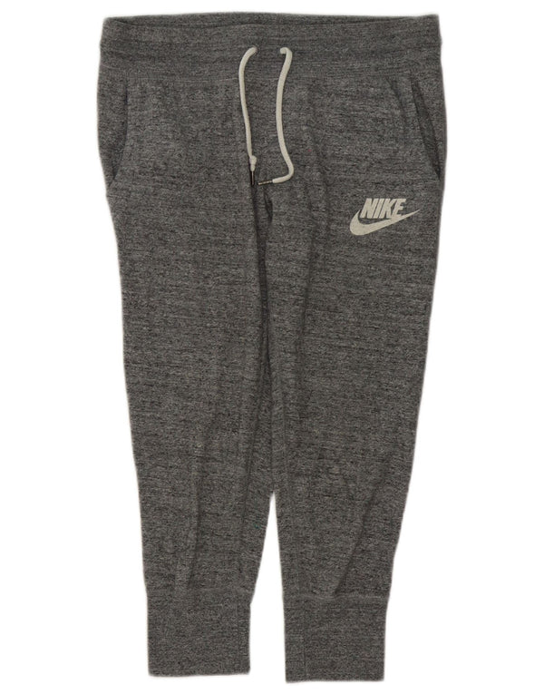 Nike γυναικεία αθλητική φόρμα παντελόνια Joggers UK 10 Small Grey Flecked Sports