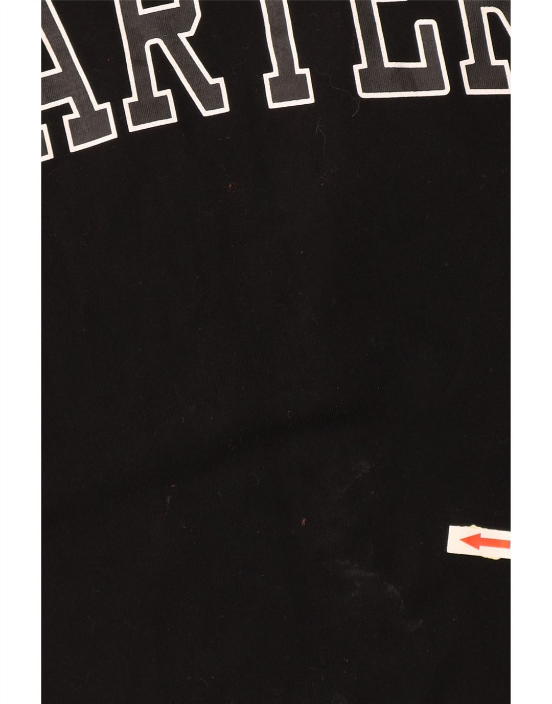 STARTER Ανδρικό γραφικό T-Shirt Top Small Black Colourblock Βαμβακερό