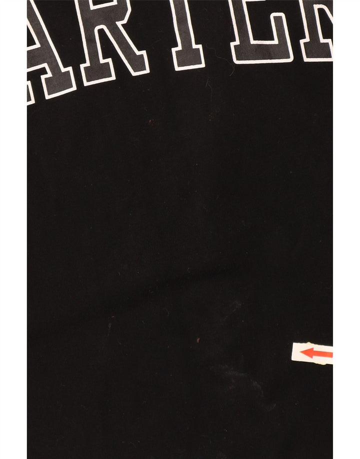 STARTER Ανδρικό γραφικό T-Shirt Top Small Black Colourblock Βαμβακερό