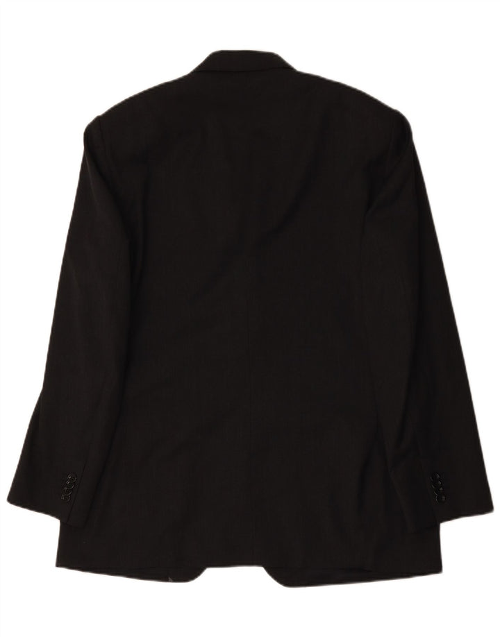 Boggi Ανδρικό Μπουφάν Milano με 3 κουμπιά σακάκι IT 50 Large Grey Wool