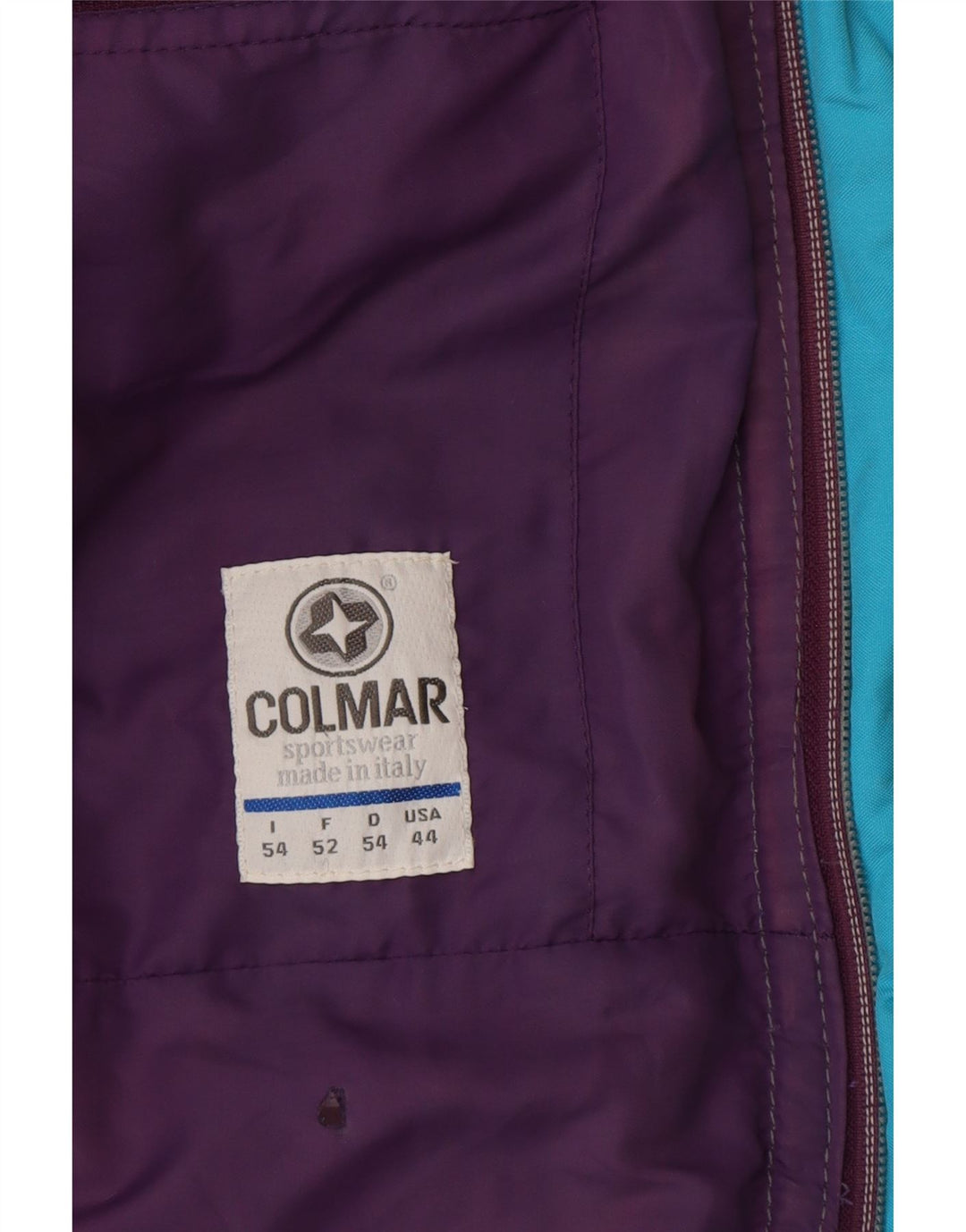 COLMAR Ανδρικό μπουφάν σκι EU 52 Large Purple Colourblock