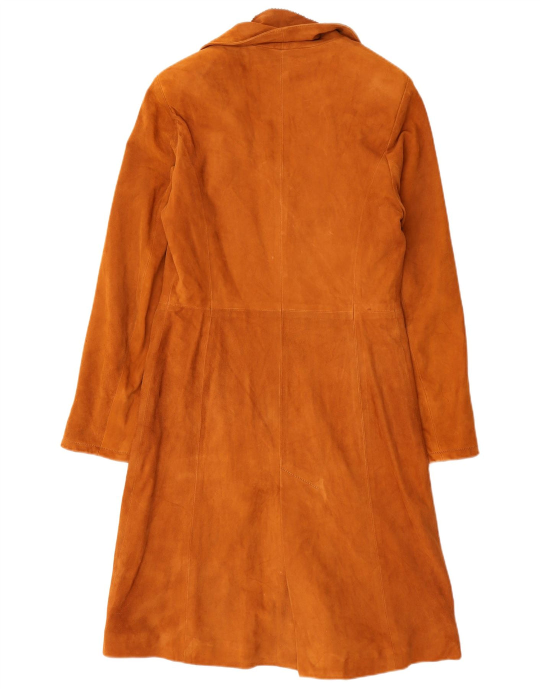 Roberta Ferrini Γυναικείο Σουέντ Πανωφόρι UK 10 Small Brown Δερμάτινο