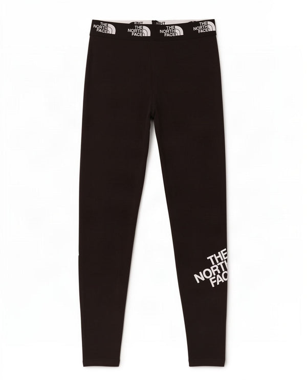 Γυναικείο γραφικό κολάν North Face UK 10 Small μαύρο βαμβακερό