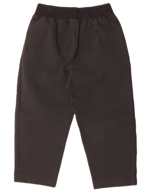 NIKE Womens Capri Windbreaker Trousers UK 14 Medium W30 L22 Black