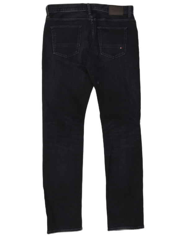 Tommy Hilfiger Ανδρικό Jeans Denton Straight W30 L32 Navy Blue Cotton