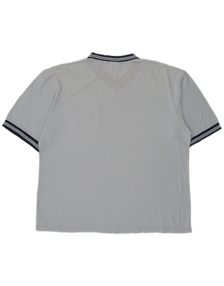 Ανδρικό T-Shirt LACOSTE Top Size 7 2XL Μπλε Βαμβακερό