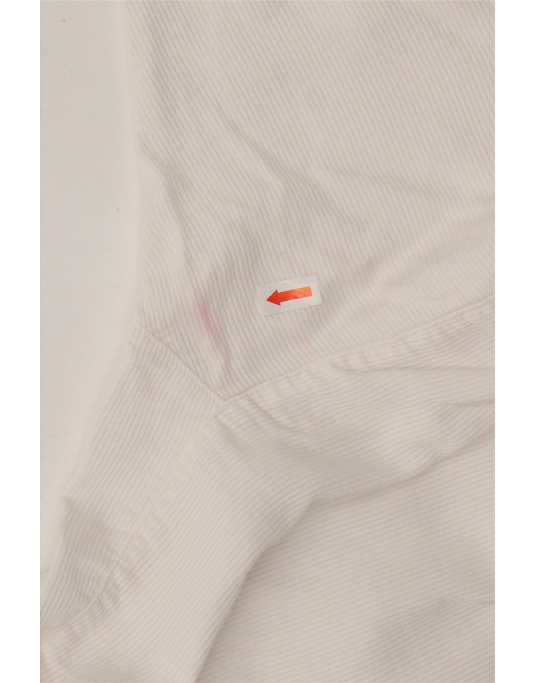 LES COPAINS Γυναικείο κοτλέ πουκάμισο μπλούζα UK 12 μεσαίο λευκό φλοράλ