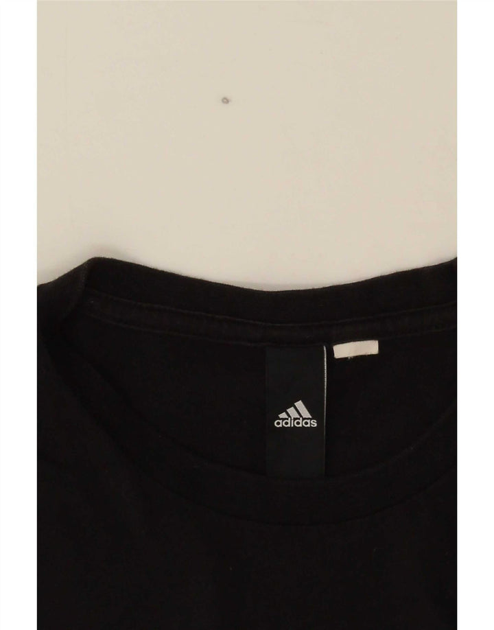 Ανδρικό γραφικό T-shirt Adidas Top Small Black