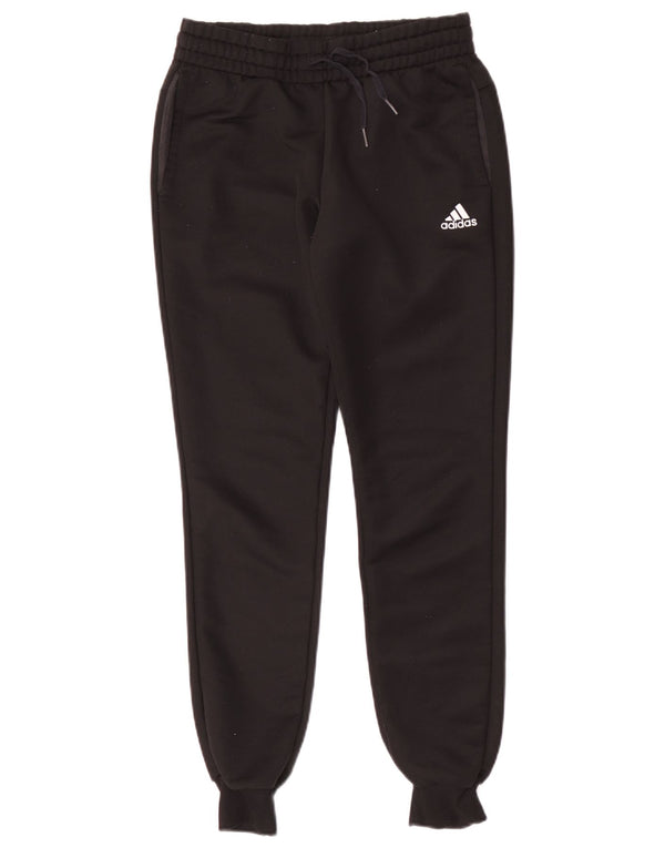 Γυναικεία αθλητική φόρμα Adidas Παντελόνι Joggers UK 4/6 XS Μαύρο Πολυεστέρας