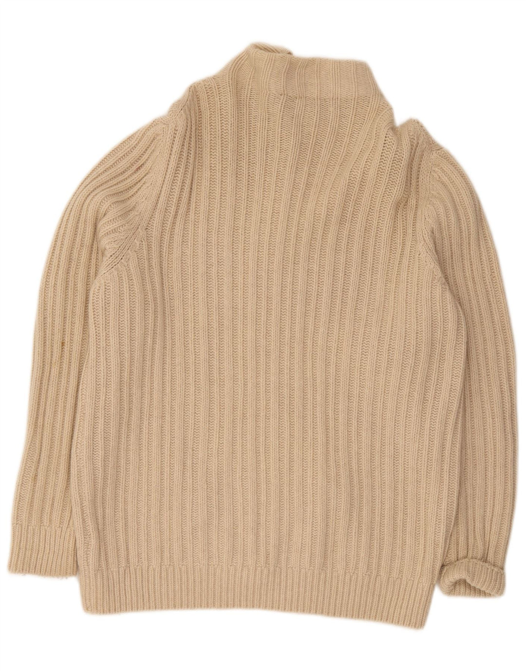 Fred Perry Ανδρικό πουλόβερ ζακέτα με φερμουάρ XL μπεζ μαλλί