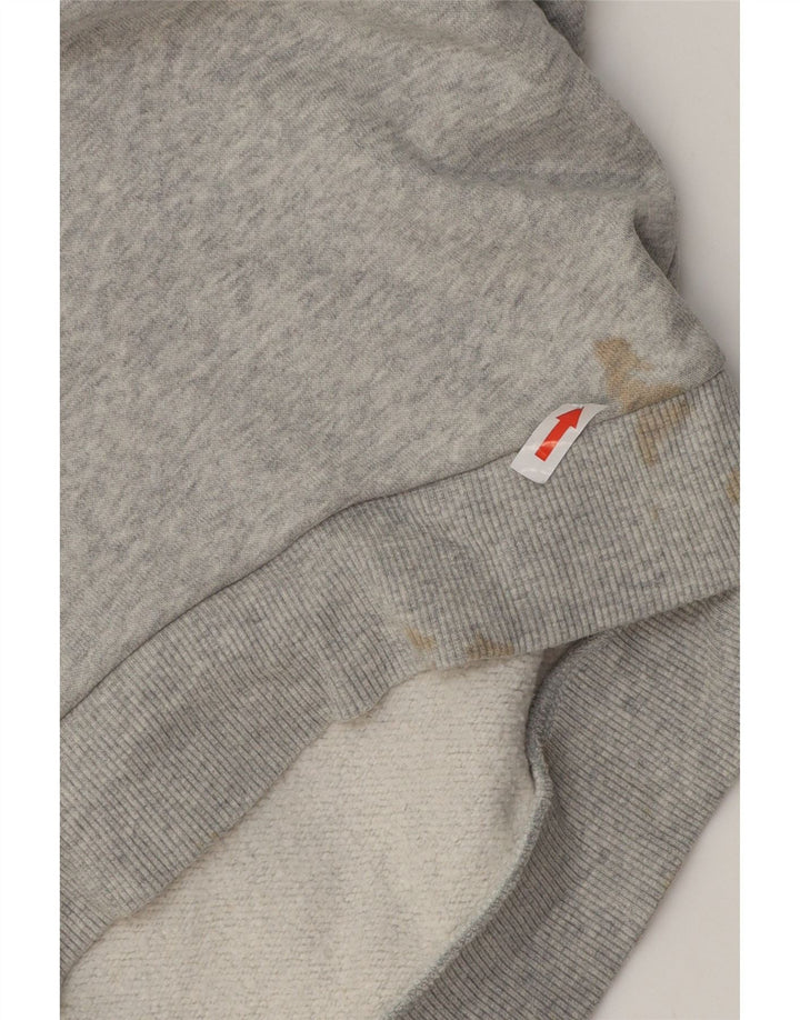 Fila γυναικείο φούτερ υπερμεγέθους Jumper UK 10 Small Grey Flecked βαμβακερό