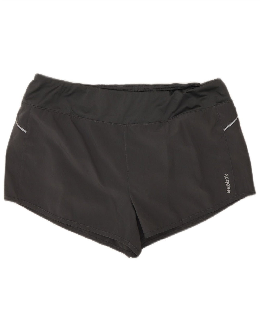 REEBOK Womens Sport Shorts UK 14 Large  Grey