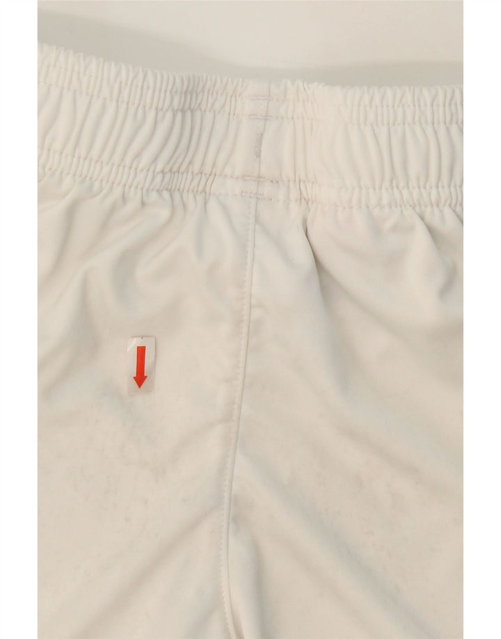 ADIDAS Boys Sport Shorts 9-10 Years White Polyester Vintage Adidas and Second-Hand Adidas from Messina Hembry 