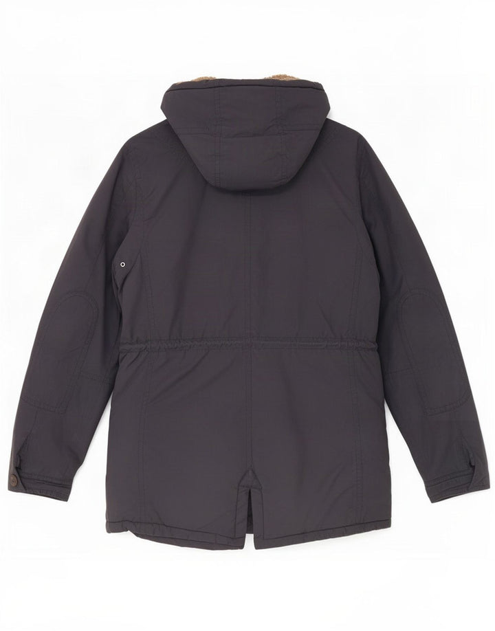 Γυναικείο μπουφάν Benetton Parka UK 14 Medium Navy Blue