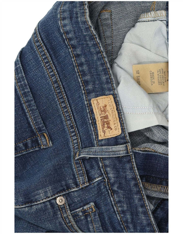 LEVI'S Γυναικείο 545 Τζιν US 12 Μεγάλο W34 L28 Μπλε βαμβακερό