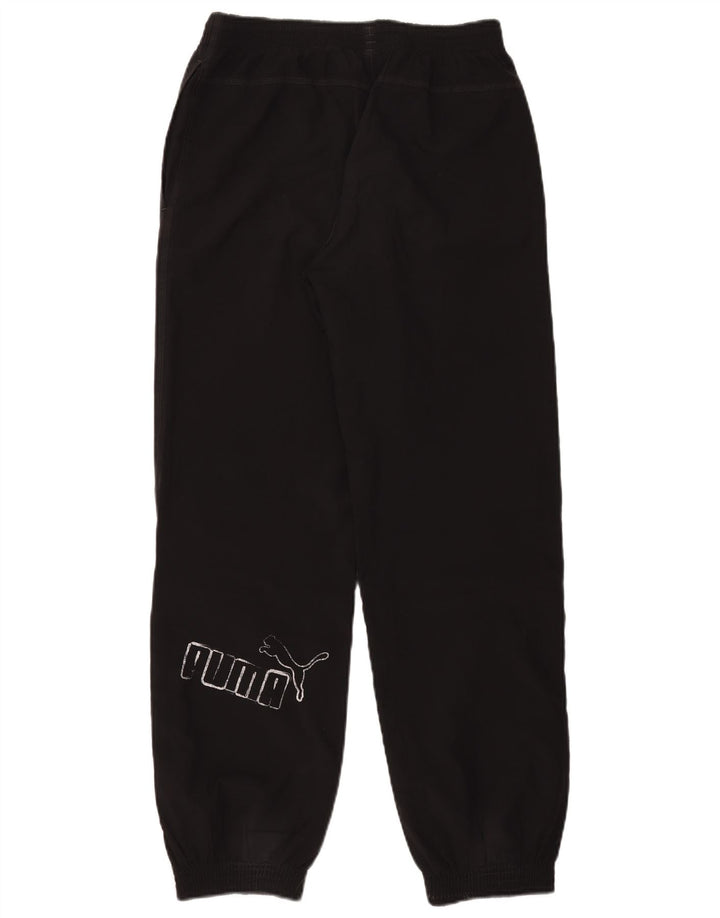 Puma Boys Graphic αθλητική φόρμα παντελόνι Joggers 13-14 ετών μαύρο πολυεστέρα