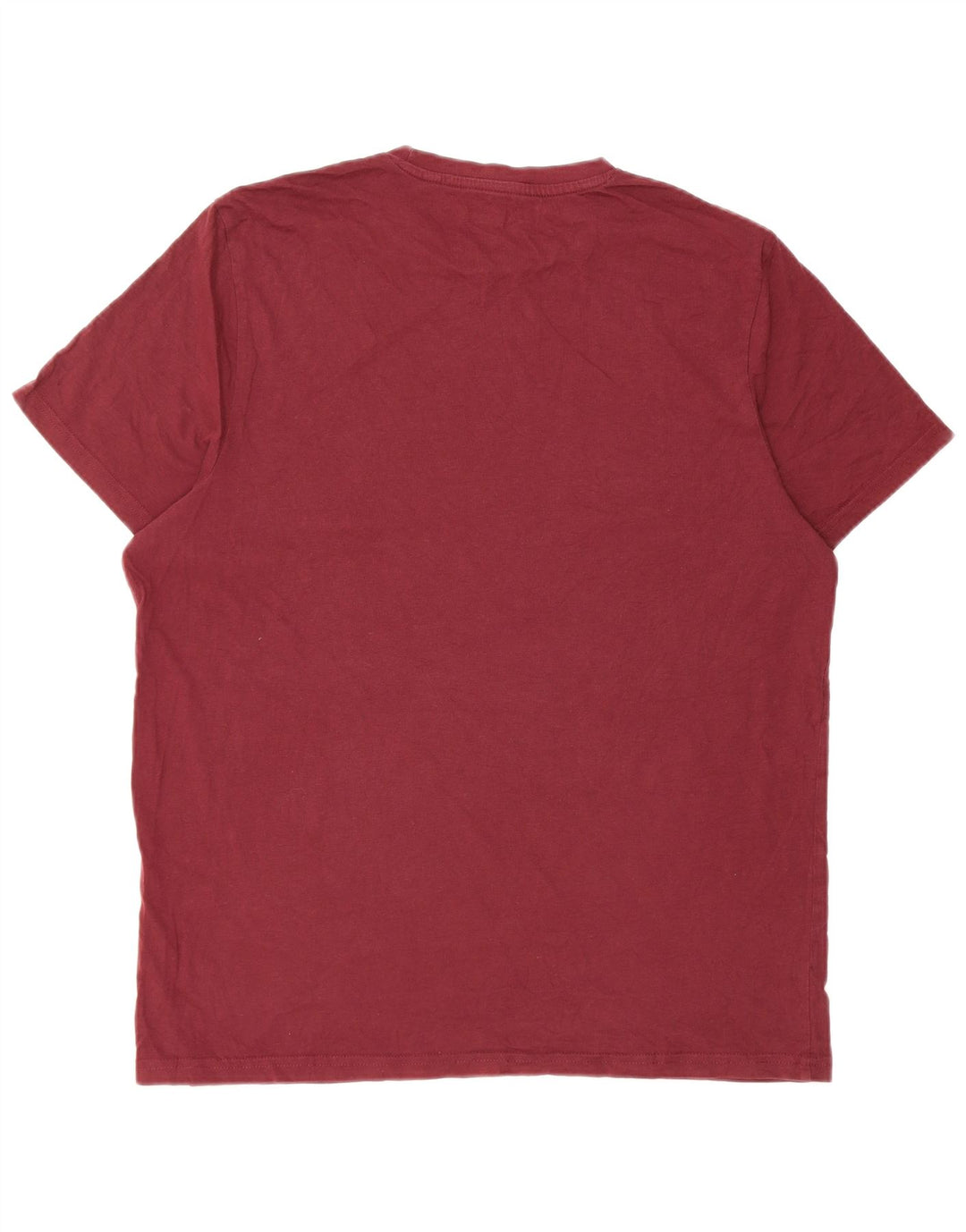 Ανδρικό μπλουζάκι JACK WILLS Κλασική Εφαρμογή Top Large Maroon