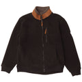Atlas For Men Ανδρικό Fleece Jacket Μεγάλο Μαύρο Χρώμα Πολυεστέρας