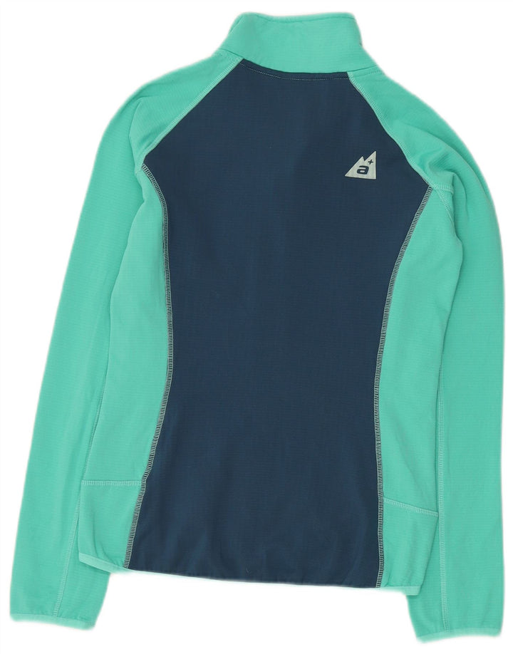 Γυναικεία αθλητική φόρμα Alpenplus Top Jacket UK 10 Small Turquoise Colourblock