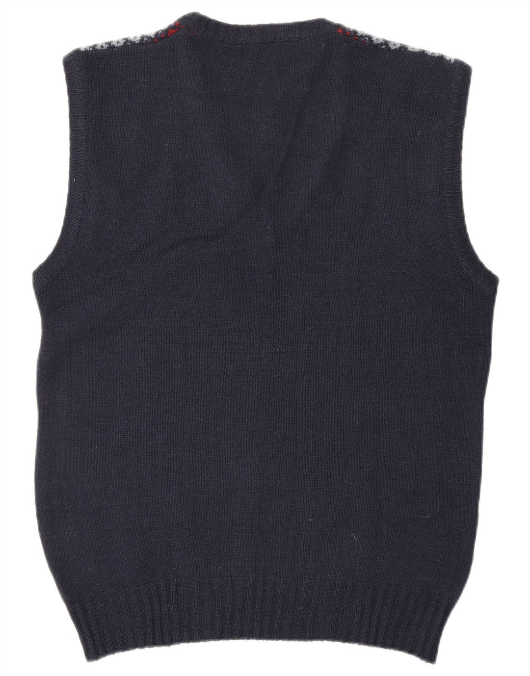 Ανδρικό γιλέκο WRANGLER Tank Top Medium Navy Blue Argyle/Diamond Wool