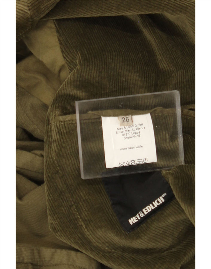 MEY & EDLICH Ανδρικό κοτλέ σακάκι με 2 κουμπιά UK 38 Medium Khaki