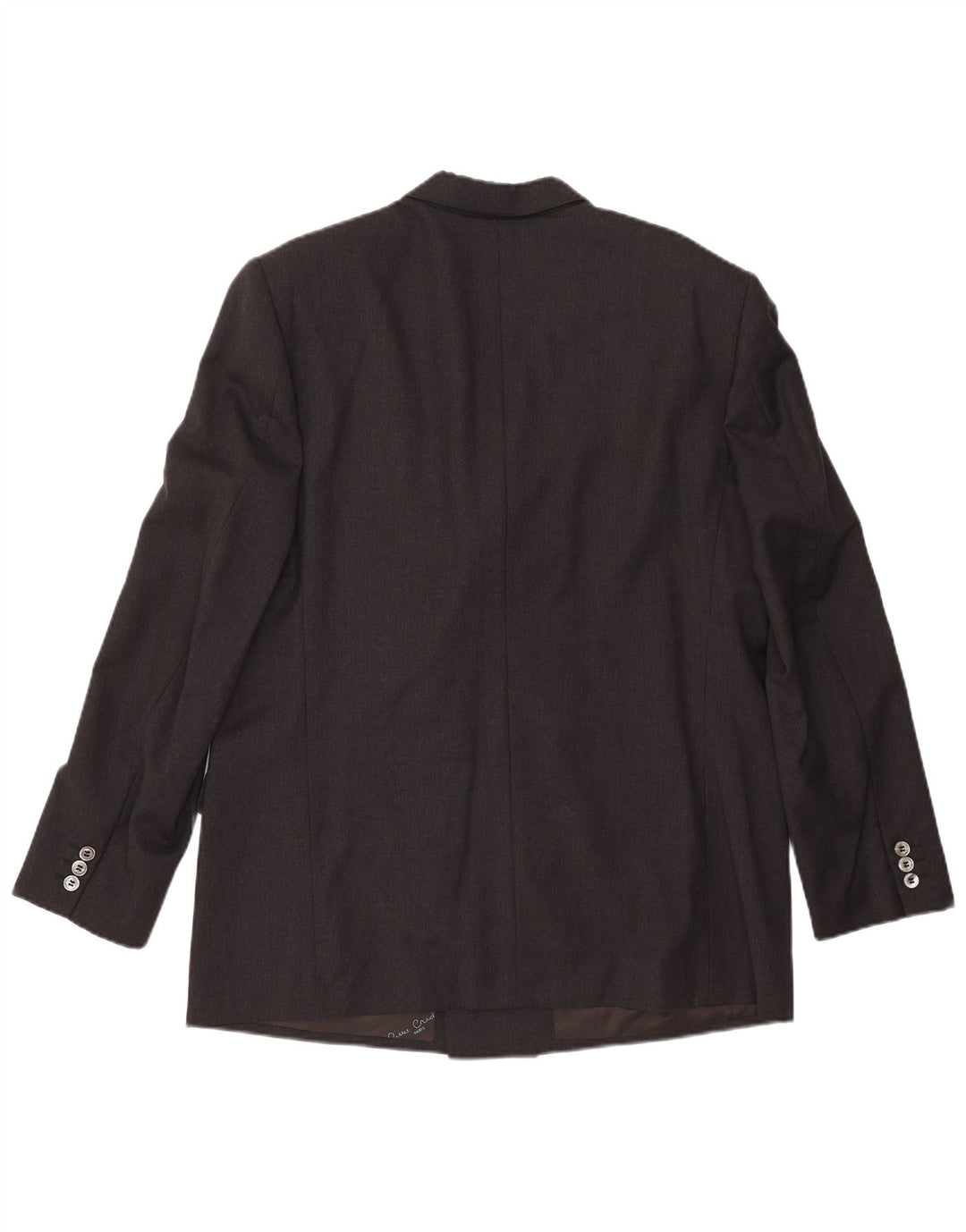 Pierre Cardin Ανδρικό σακάκι με διπλό στήθος UK 40 Large Grey