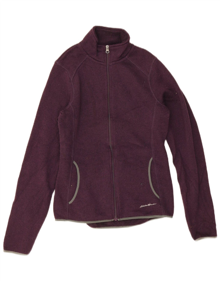 Γυναικεία αθλητική φόρμα Eddie Bauer Top Jacket UK 10 Small Purple Flecked