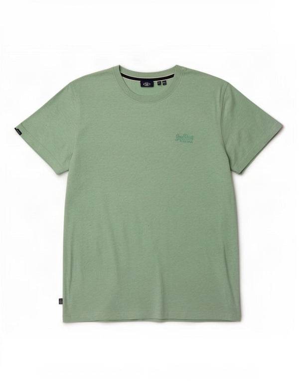 Superdry Ανδρικό T-Shirt Top 2XL Πράσινο βαμβακερό