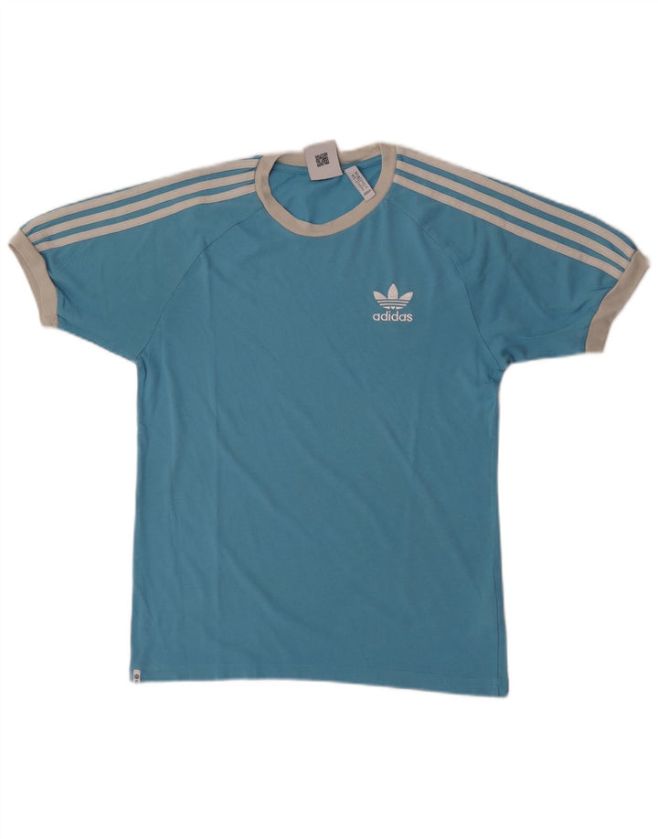 Ανδρικό T-Shirt Adidas Top XS Blue Polyester