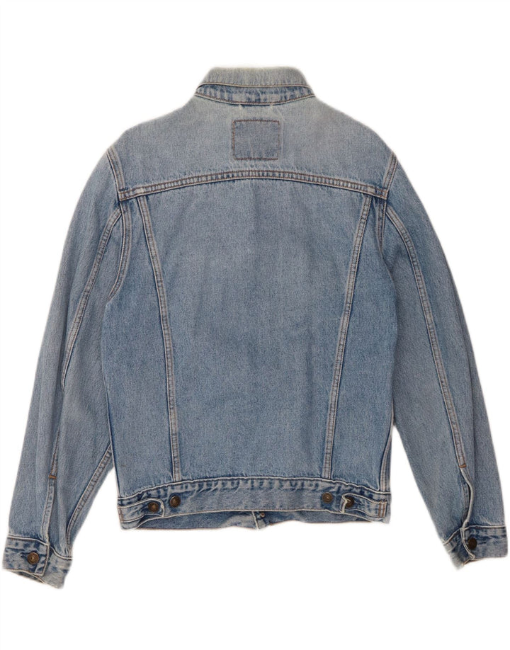 LEVI'S Boys Denim Jacket 11-12 Years Small Blue Cotton