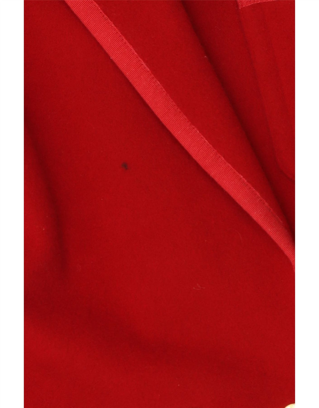 Les Copains Γυναικείο παλτό με διπλό στήθος UK 10 Small Red Wool
