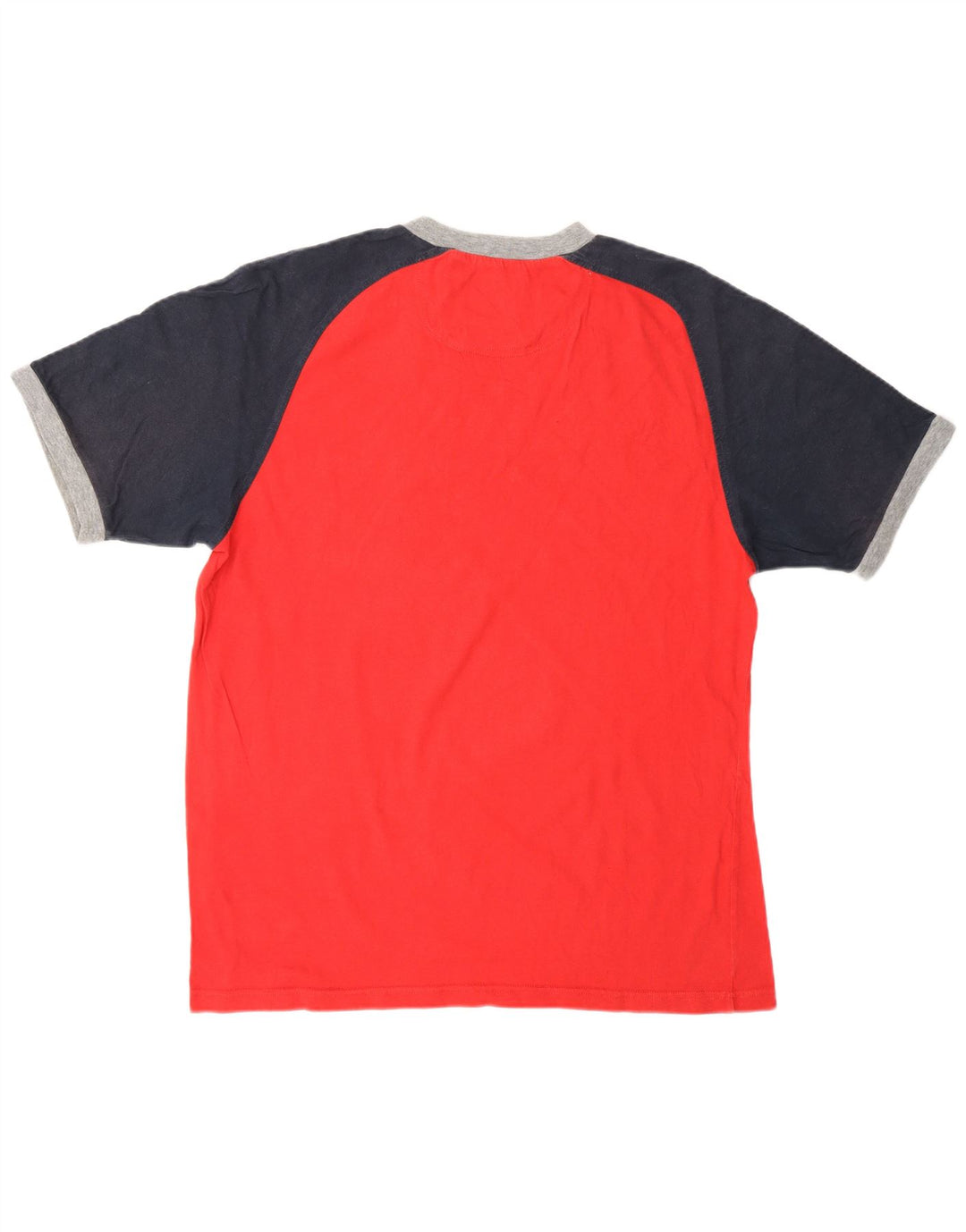 Ανδρικό T-Shirt CHAMPION Top XL Red Colourblock Βαμβακερό