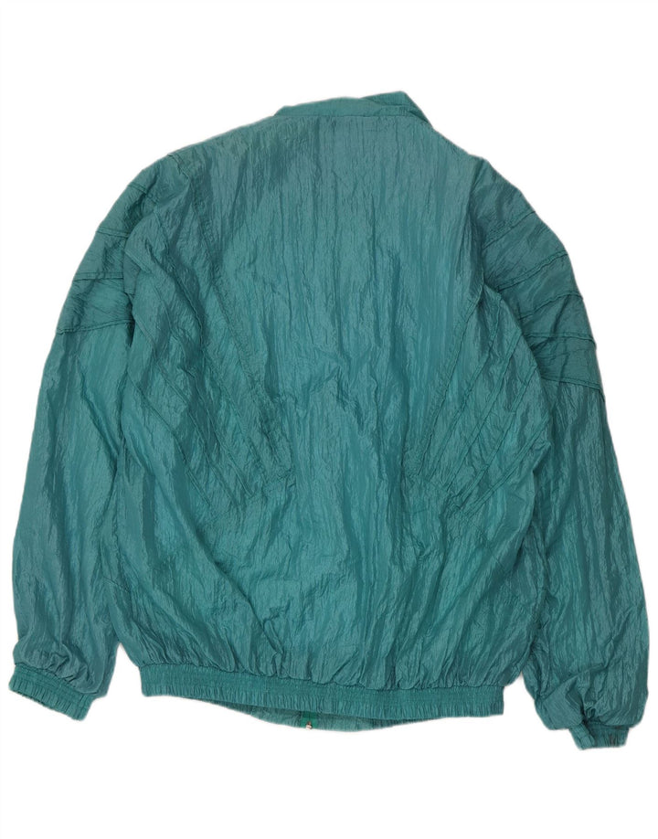 Vintage ανδρική αθλητική φόρμα Top Jacket 2XL Green Nylon