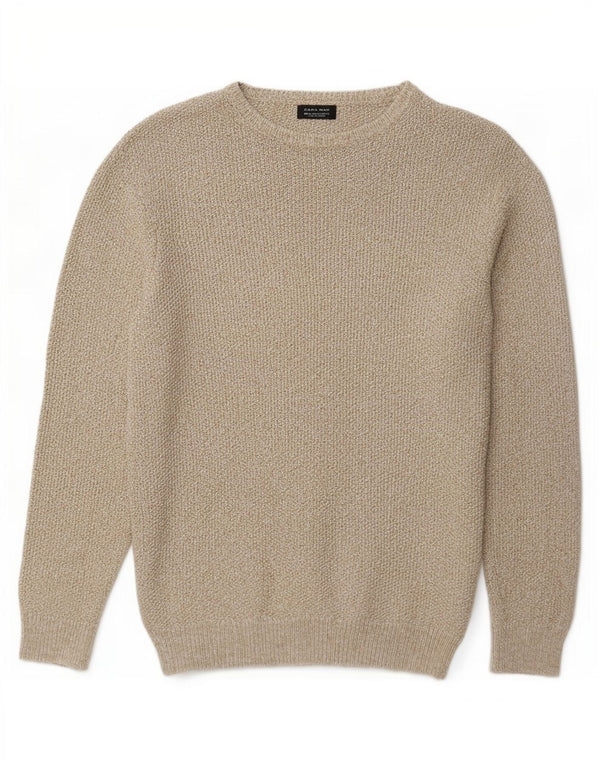 Ανδρικό πουλόβερ Zara Boat Neck Jumper XL Grey Flecked