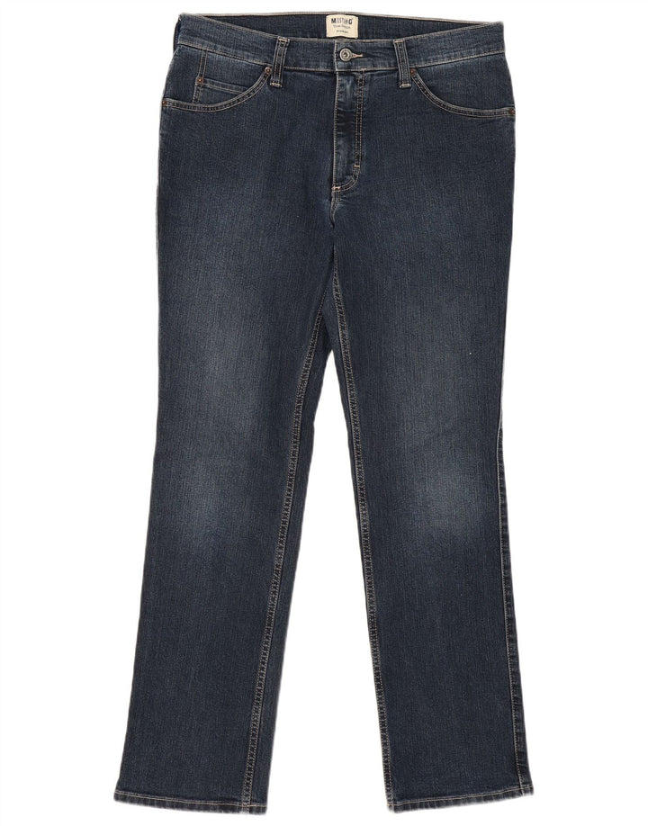 MUSTANG Ανδρικό Tramper Slim Jeans W36 L32 Navy Blue Cotton