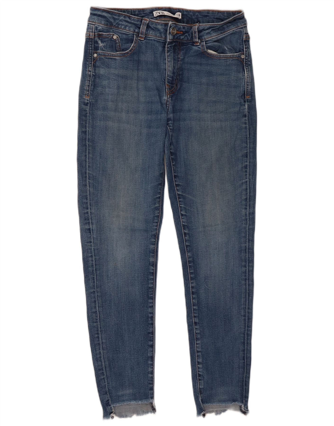 Zara Γυναικείο Slim Jeans EU 38 Small W28 L26 Blue