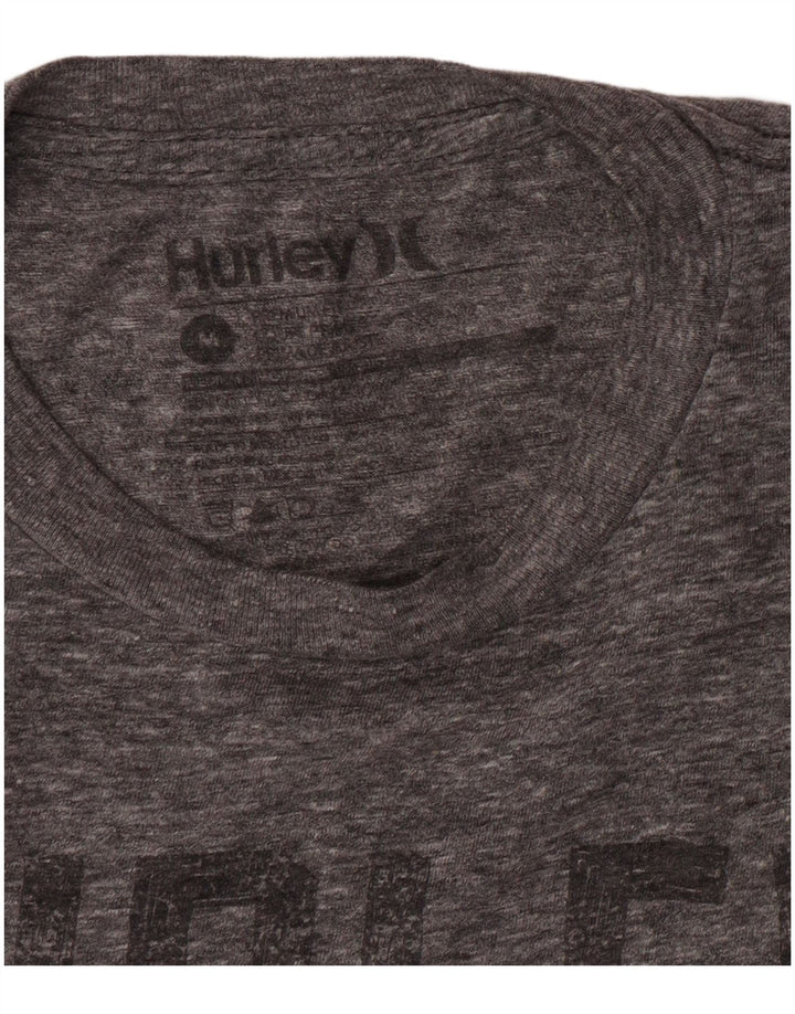 Ανδρικό T-Shirt με γραφικό κανονική εφαρμογή Hurley Top Medium Grey