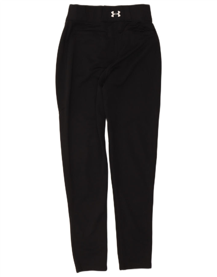 Under Armour Γυναικείο Slim Casual Παντελόνι Μικρό Μαύρο Πολυεστέρα