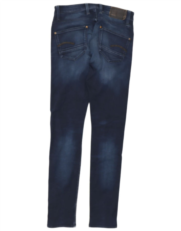 G-STAR Γυναικεία Revend Super Slim Jeans W31 L34 Navy Blue Cotton