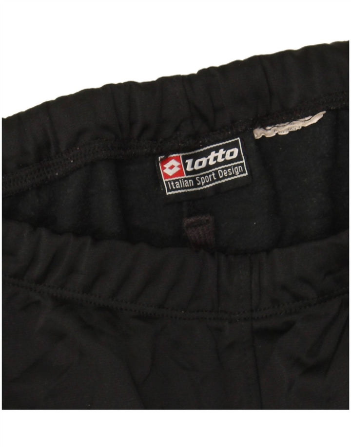 LOTTO Womens Tracksuit Trousers UK 14 Medium  Black