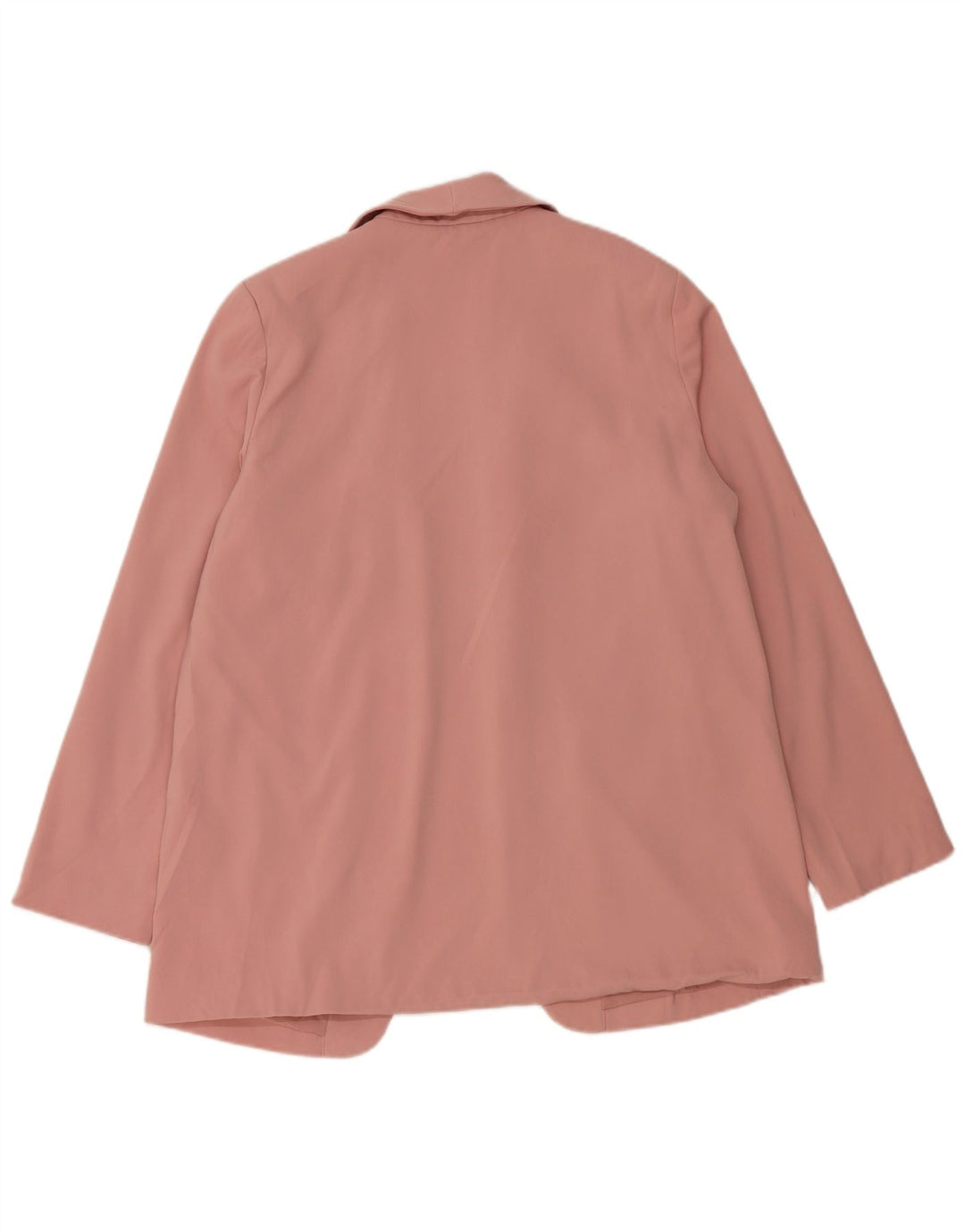 Marks & Spencer Γυναικείο Open Blazer Jacket UK 14 Large Pink Polyester