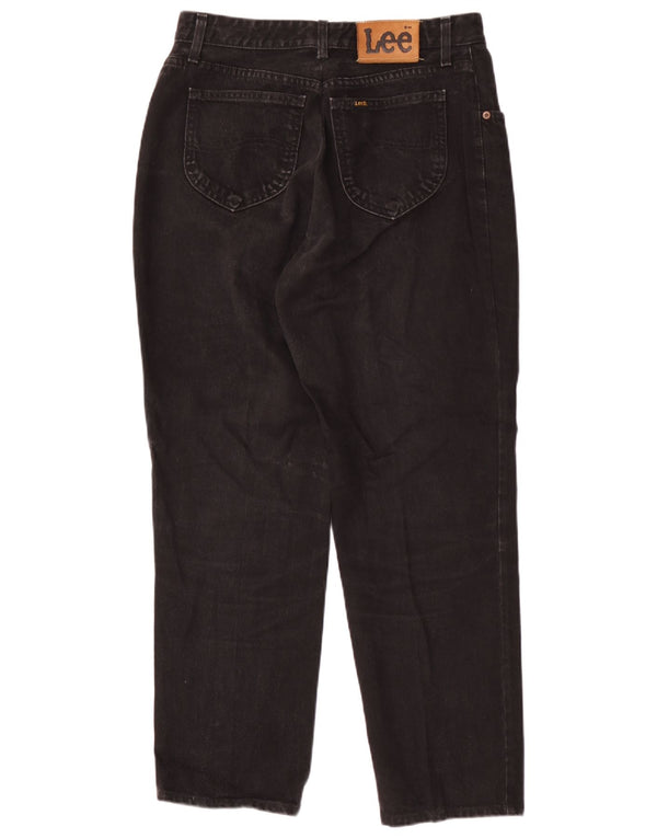 Lee Mens Tapered Jeans W36 L31 Μαύρο βαμβακερό