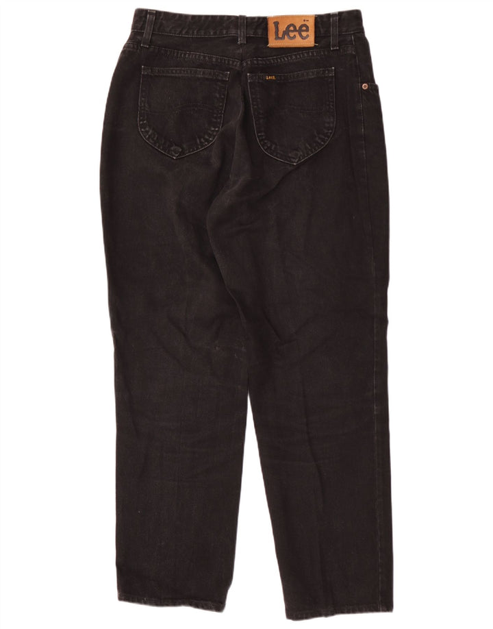 Lee Mens Tapered Jeans W36 L31 Μαύρο βαμβακερό