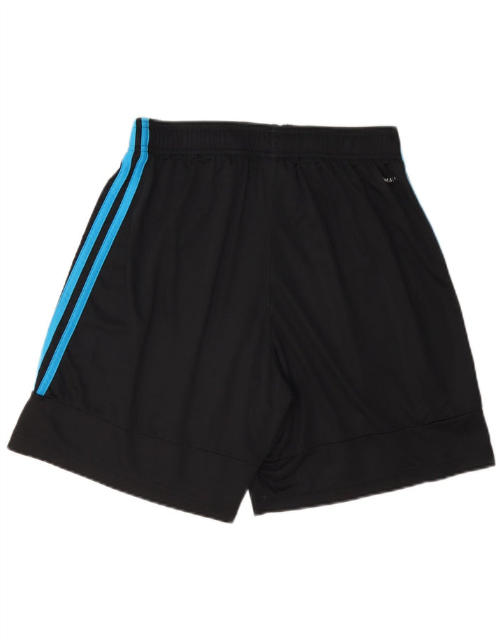 Ανδρικό σορτς Adidas Climalite από μεσαίο μαύρο πολυεστέρα