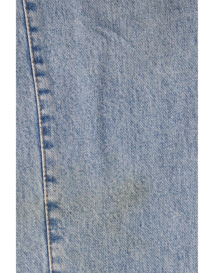 ARMANI Womens Tapered Jeans W27 L28 Blue Cotton Vintage Armani and Second-Hand Armani from Messina Hembry 