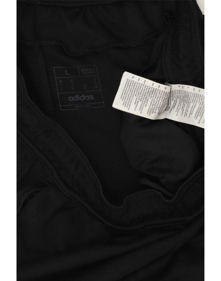 Ανδρικό αθλητικό σορτς Adidas Aeroready Regular Fit μεγάλο μαύρο πολυεστέρα