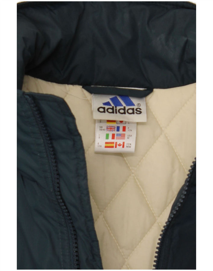 Adidas Ανδρικό μπουφάν με επένδυση UK 38/40 Medium Navy Blue Nylon