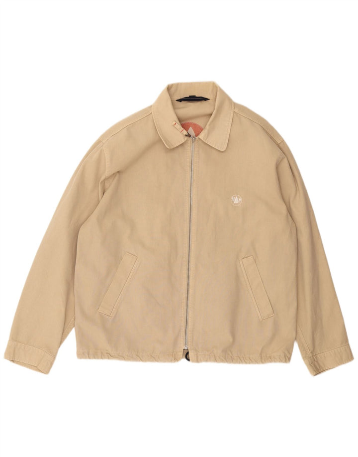 MURPHY & NYE Ανδρικό Bomber Jacket UK 40 Large Beige Cotton