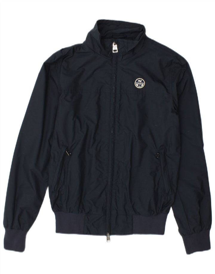 Ανδρικό μπουφάν βροχής North Sails UK 36 Small Navy Blue Polyamide