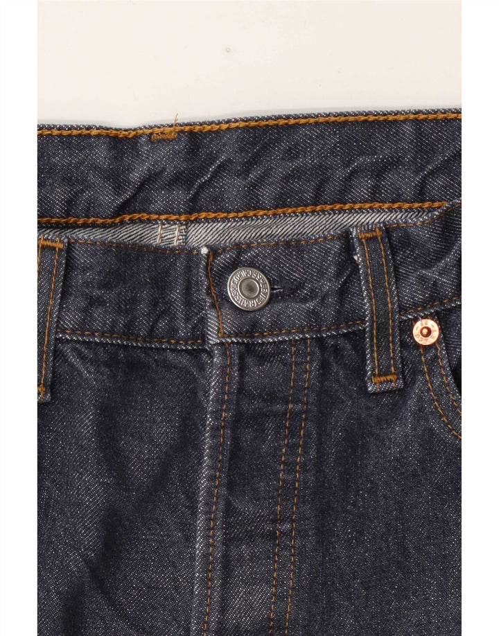Ανδρικό τζιν Levi's Straight W32 L30 Navy Blue